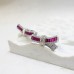 Ruby Bowtie Earrings